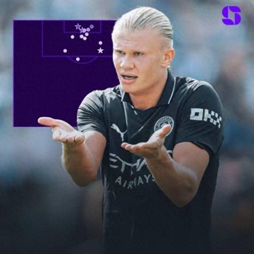 数据亮眼!曼城客场之王:哈兰德39个客场进球,比第二名多10球